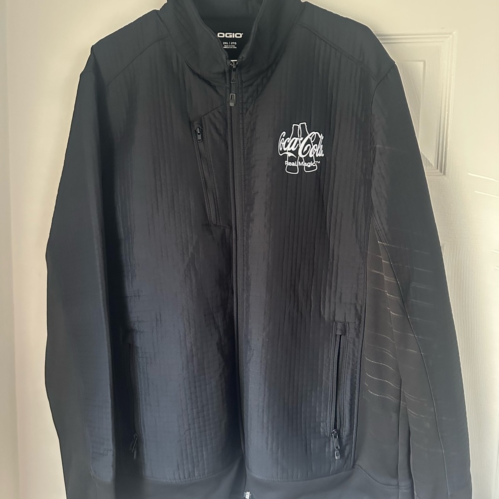 OGIO Black Windbreaker Jacket for Men